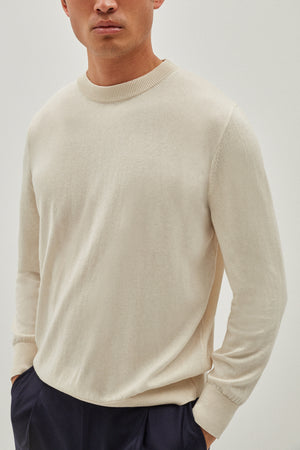 Milk White | The Silk-Cotton Sweater – Imperfect Version