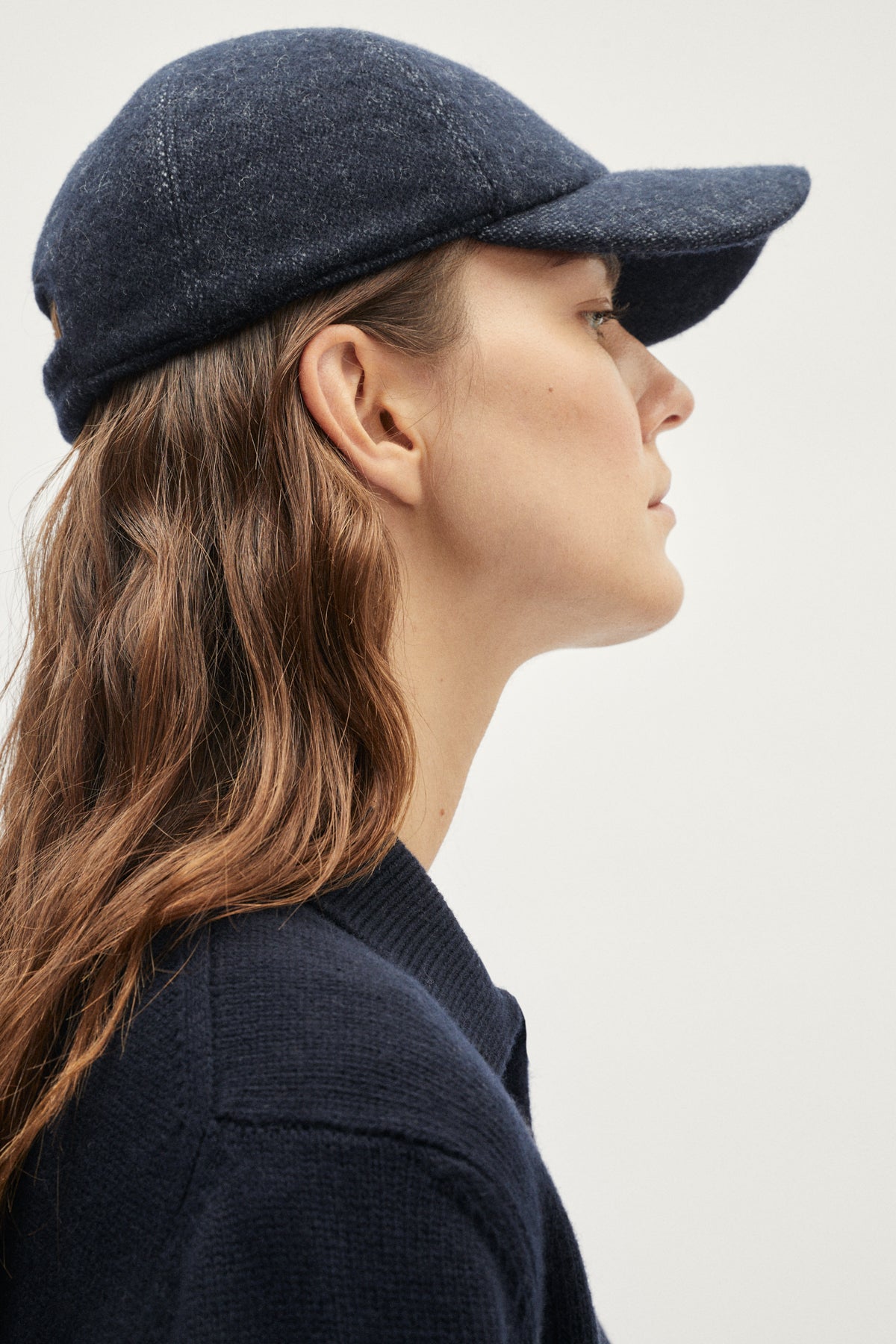 Casquette de baseball en laine