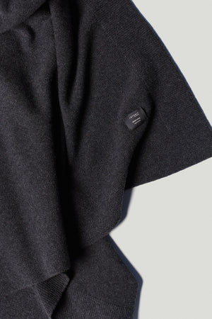 Ash Grey | The Woolen Knit Blanket