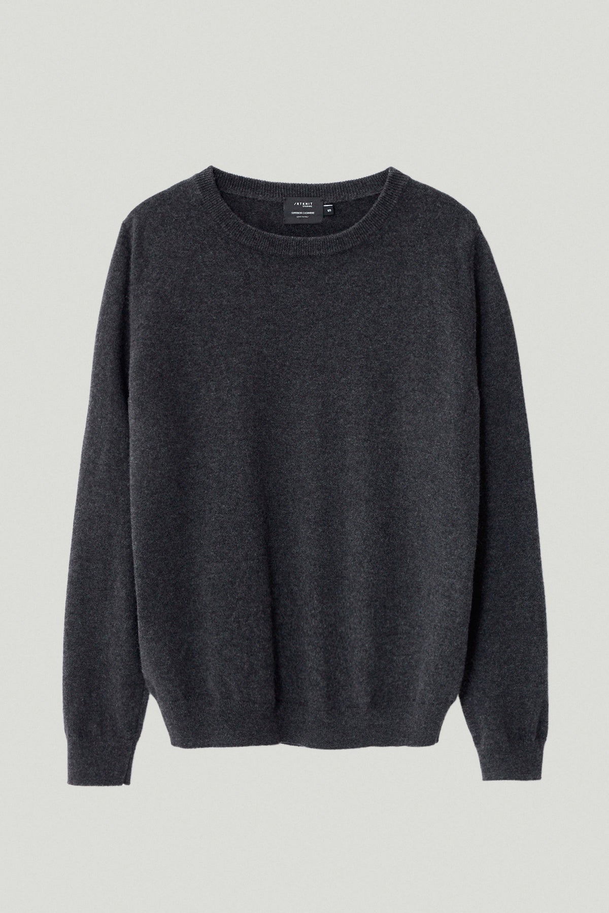 Charcoal Grey | The Superior Cashmere Round-Neck