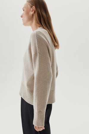 Ecru | The Woolen Chunky Sweater