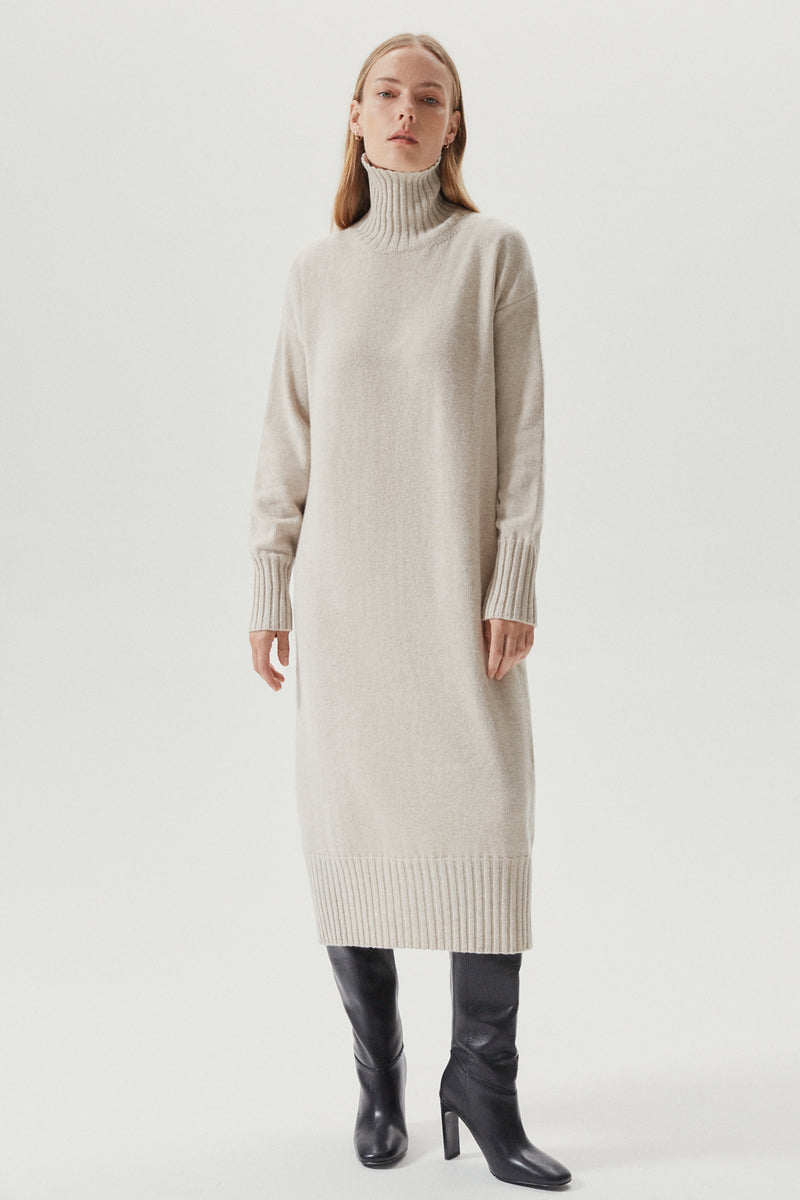 Ecru | The Woolen Oversize Dress