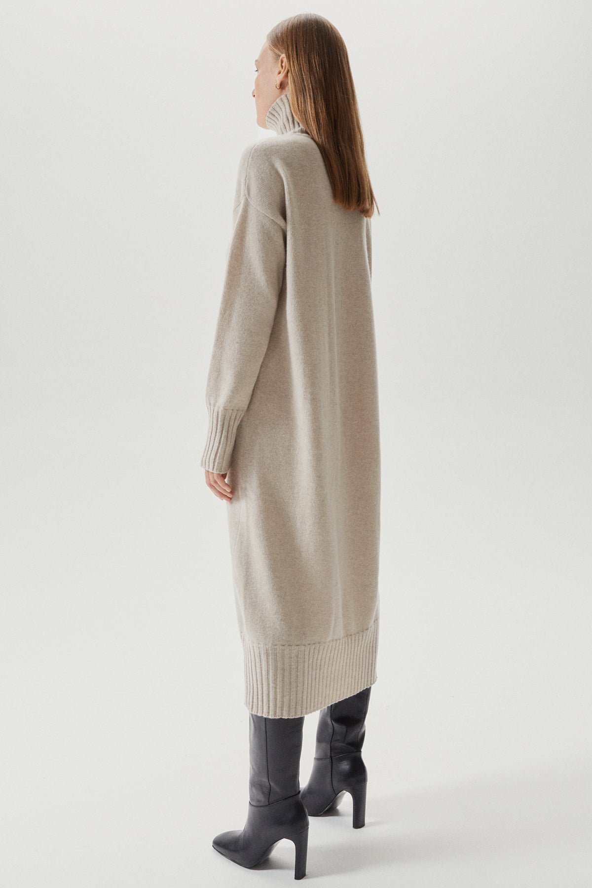 Ecru | The Woolen Oversize Dress