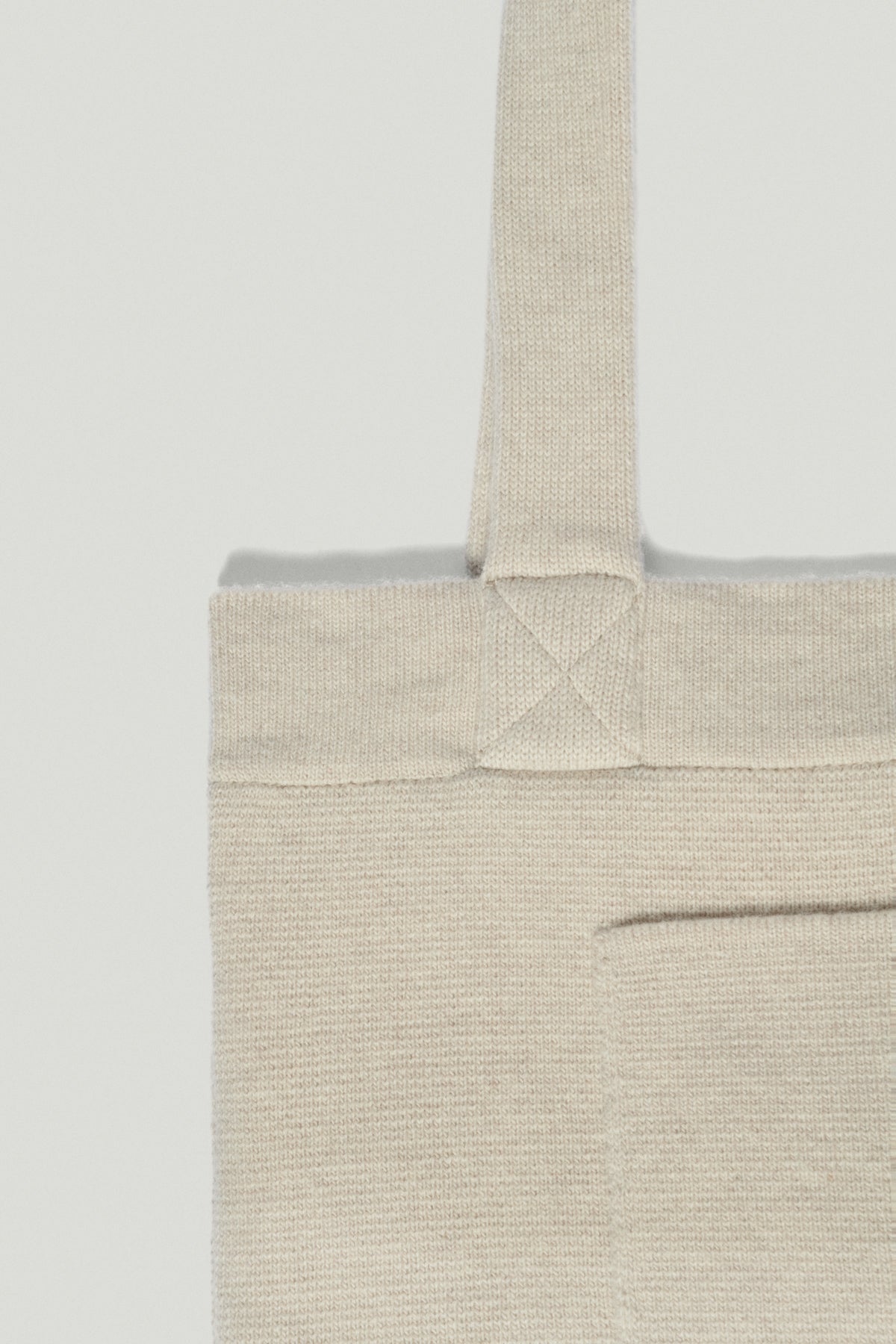 Ecru | The Knit Tote Bag