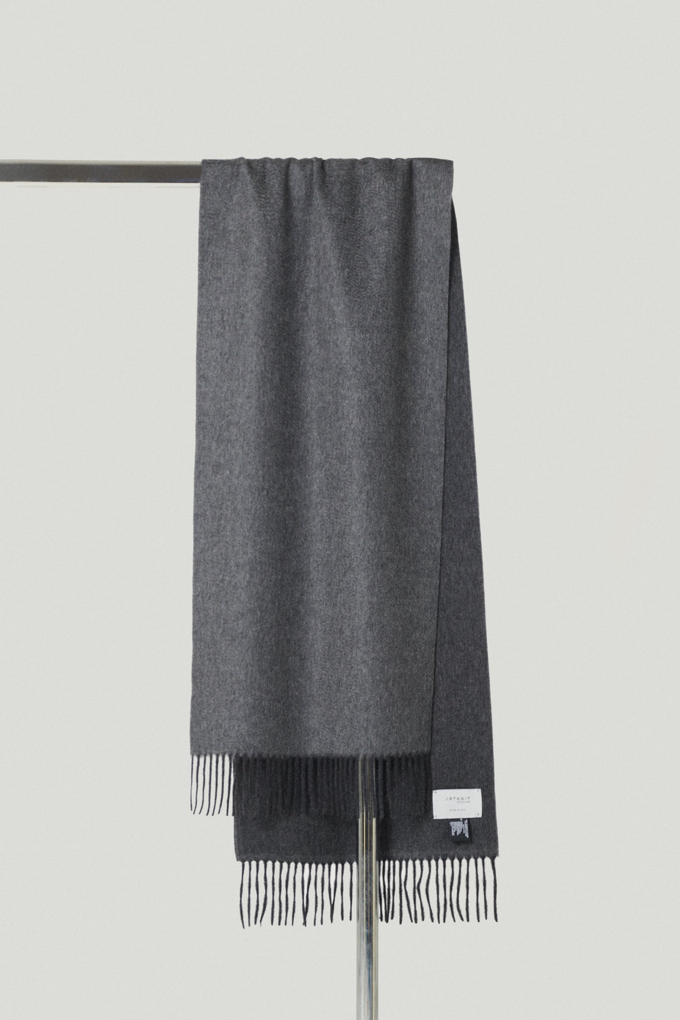 Grey | The Zibeline Upcycled Cashmere Scarf