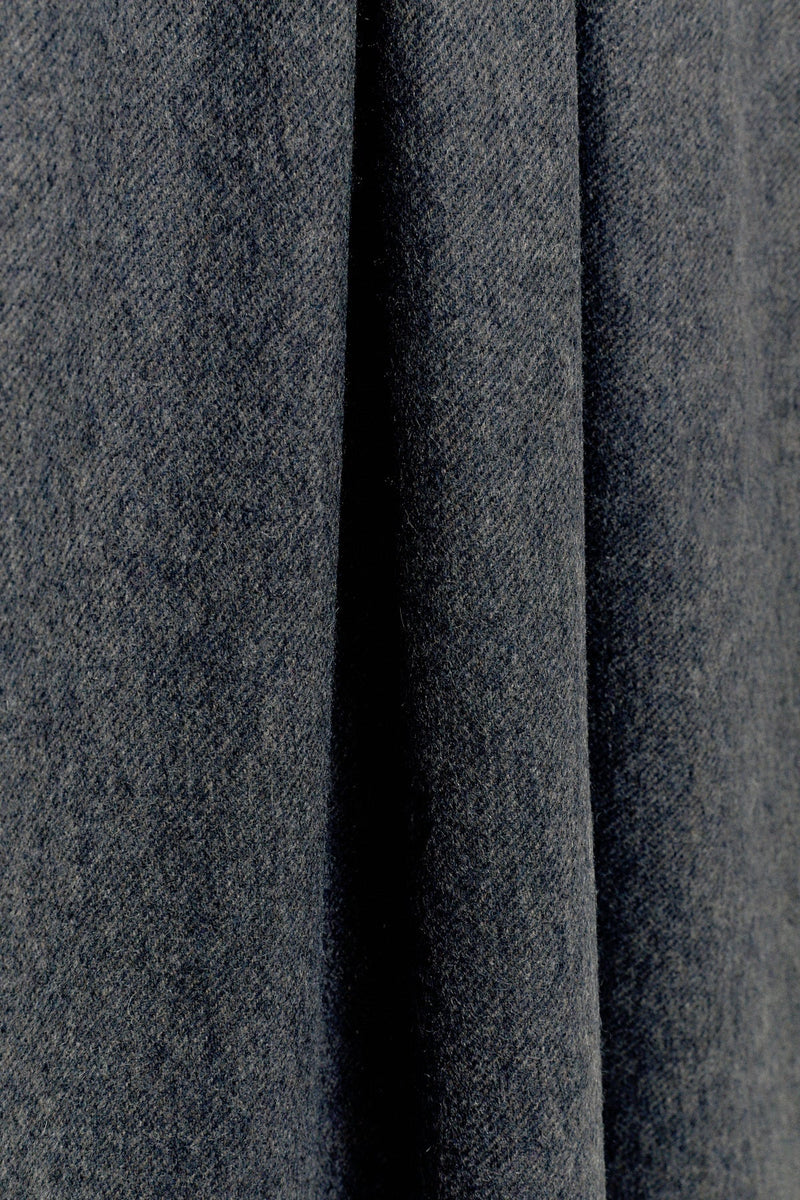 Denim | The Cashmere Blanket with fringes