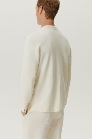 Milk White | The Linen Cotton Lightweight Overshirt
