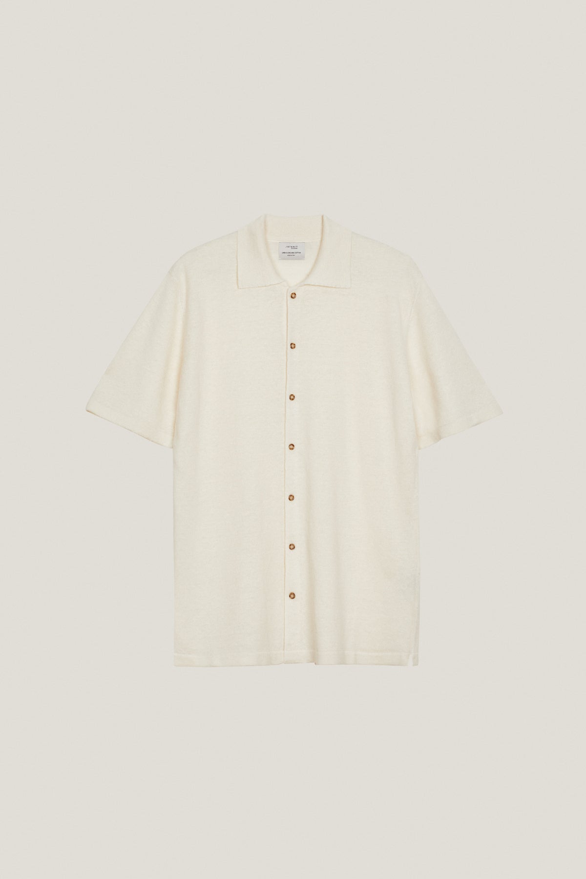 Ivory | The Linen Cotton Short Sleeve Shirt