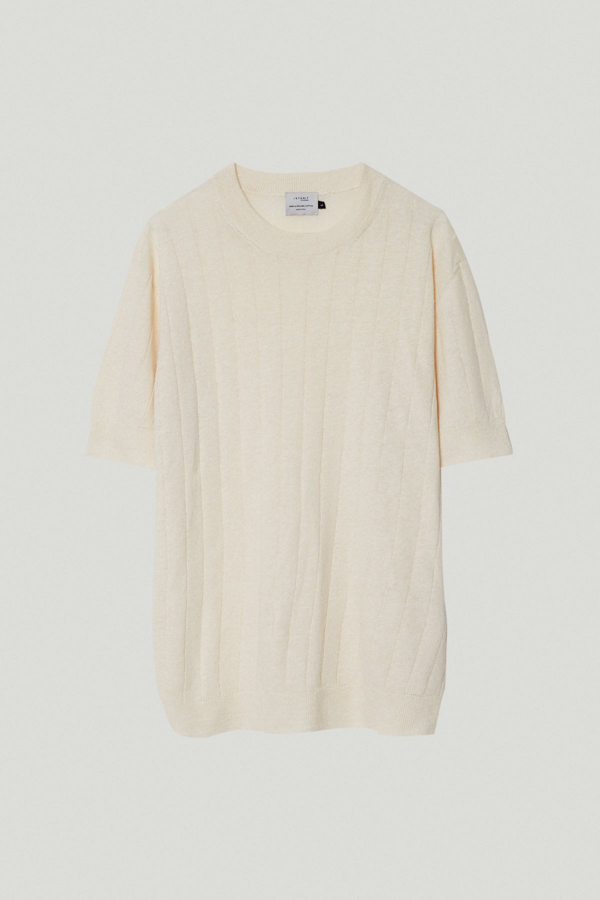 Milk White | The Linen Cotton Vintage T-shirt