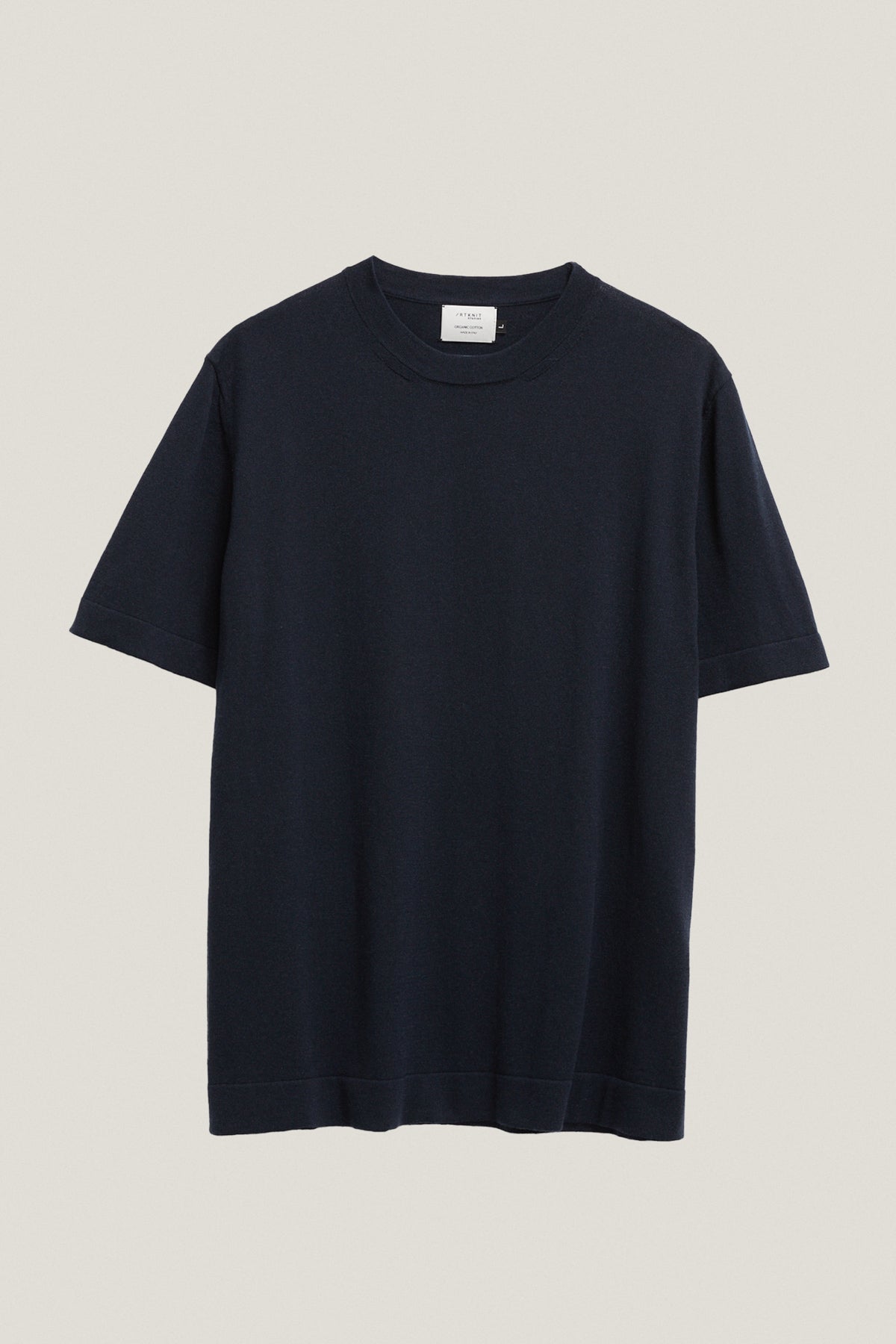 Deep Blue | The Organic Cotton Knit T-Shirt