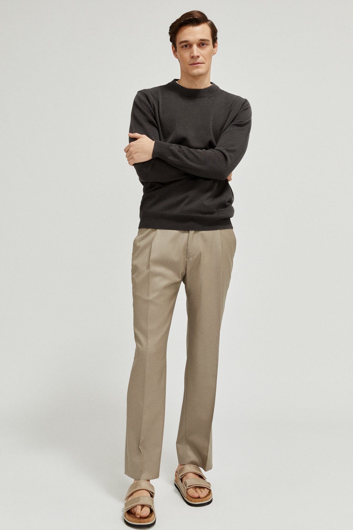 Graphite | The Organic Cotton Lightweight Sweater