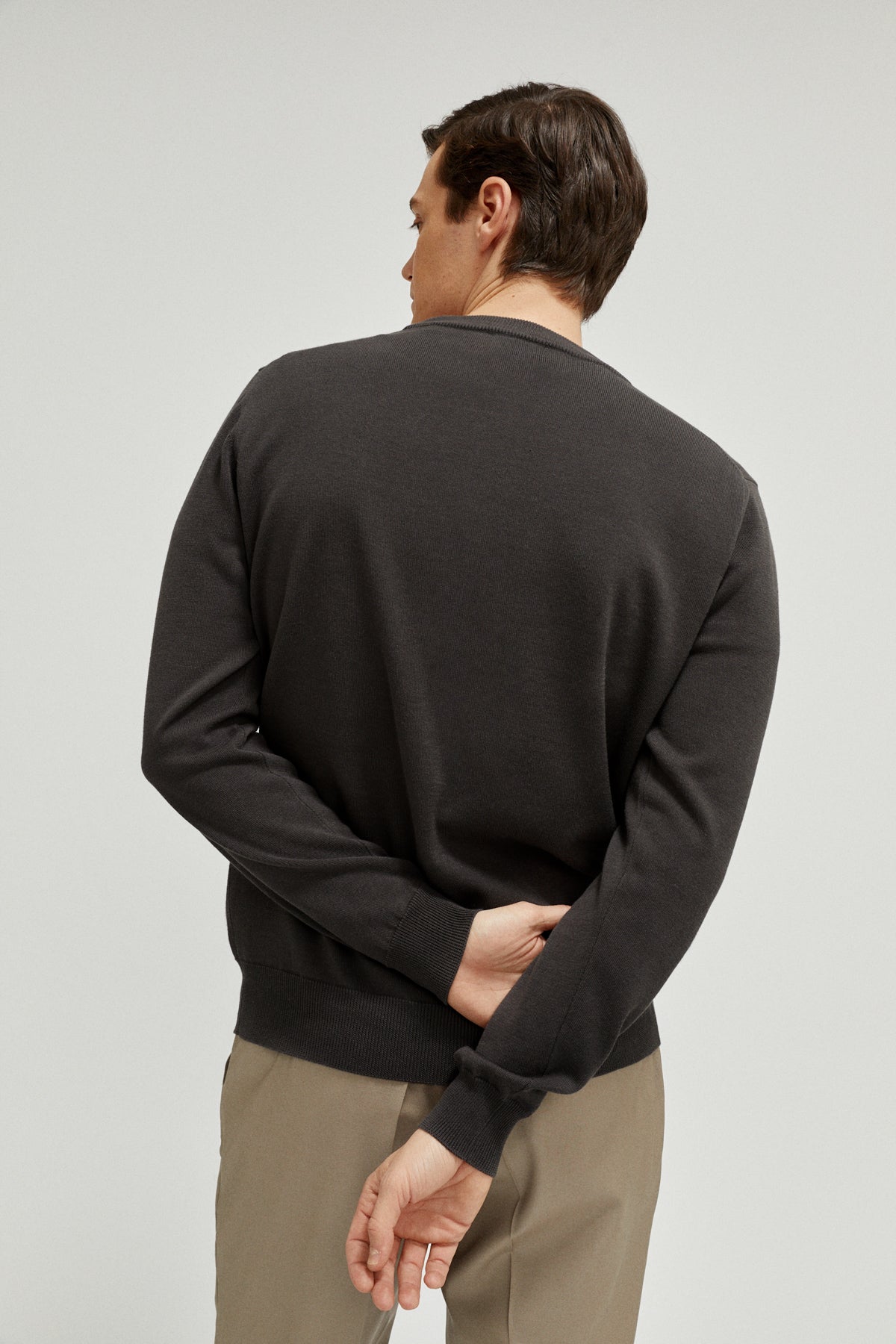 Graphite | The Organic Cotton Lightweight Sweater