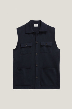 Blue Navy | The Organic Cotton Vest
