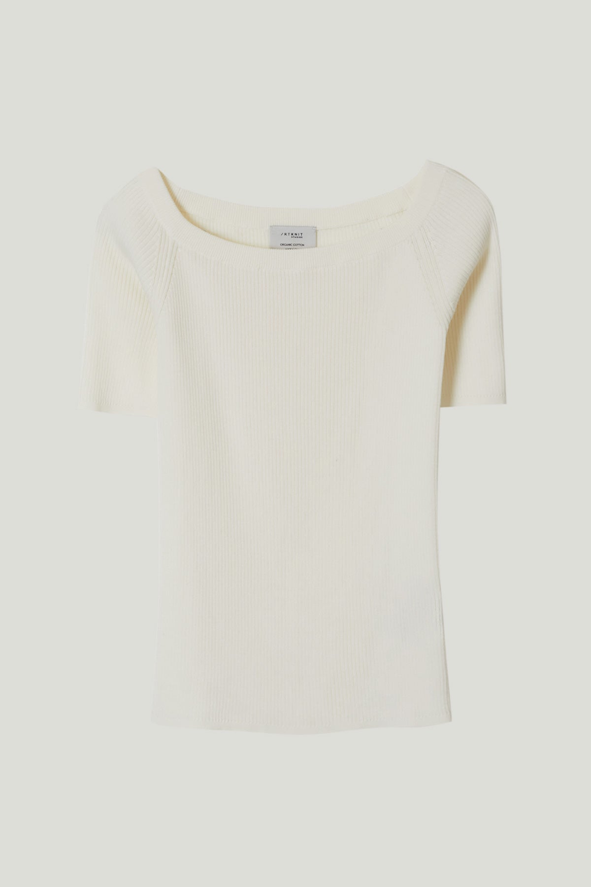 Milk White | The Organic Cotton off-the Shoulder Top