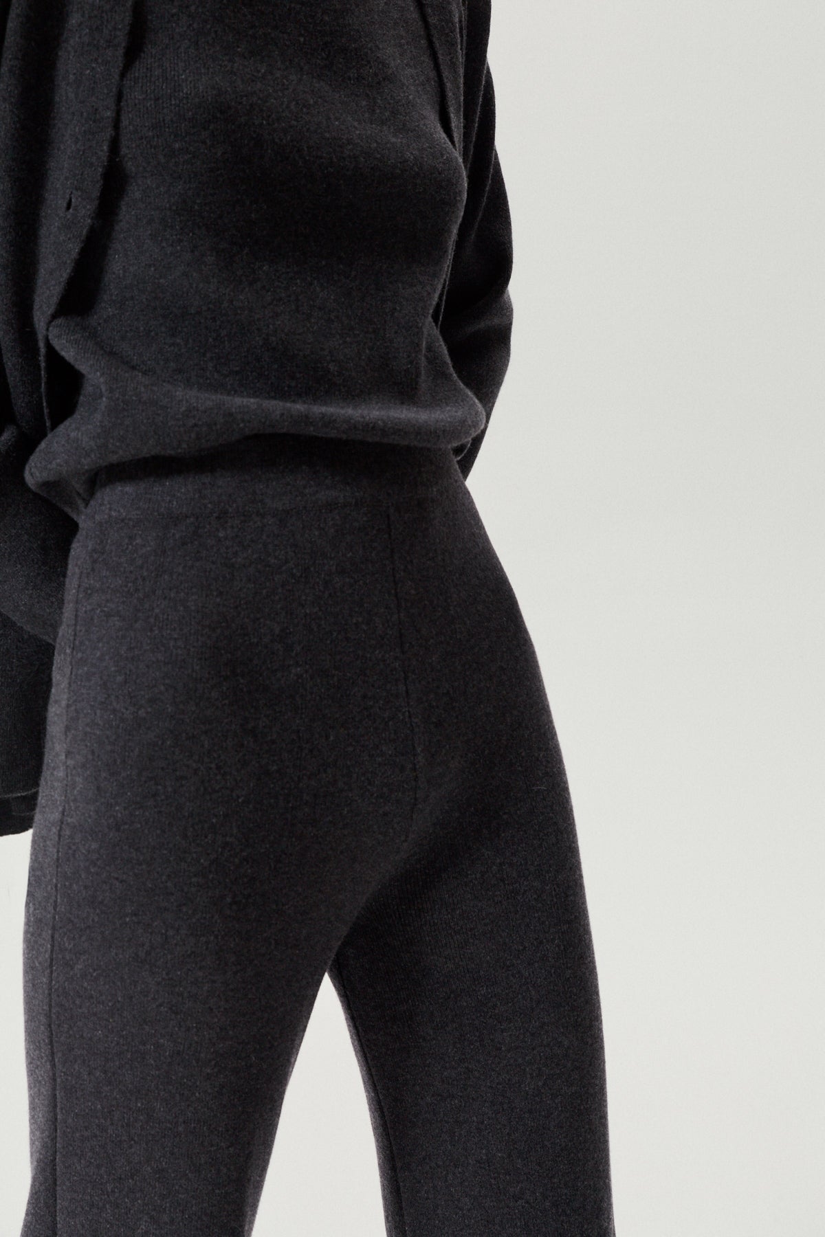 Charcoal Grey | The Cashmere Palazzo Pants